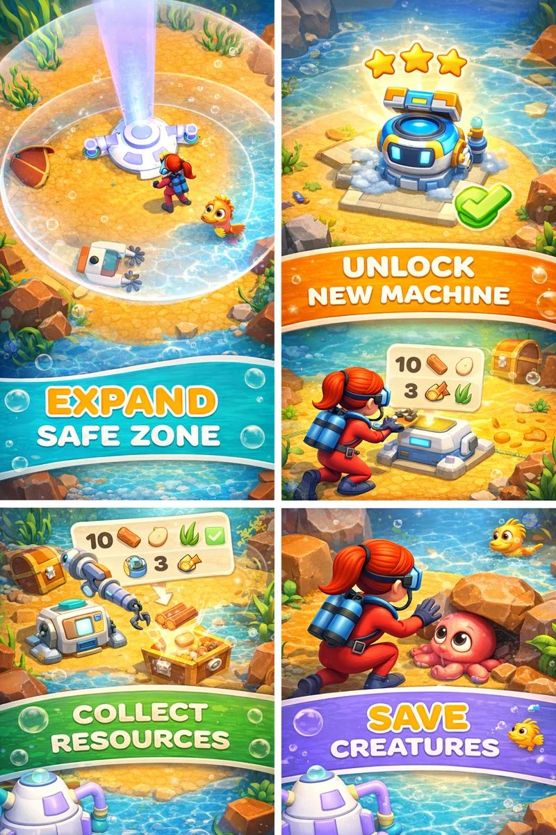 Under Water Survivor screenshot