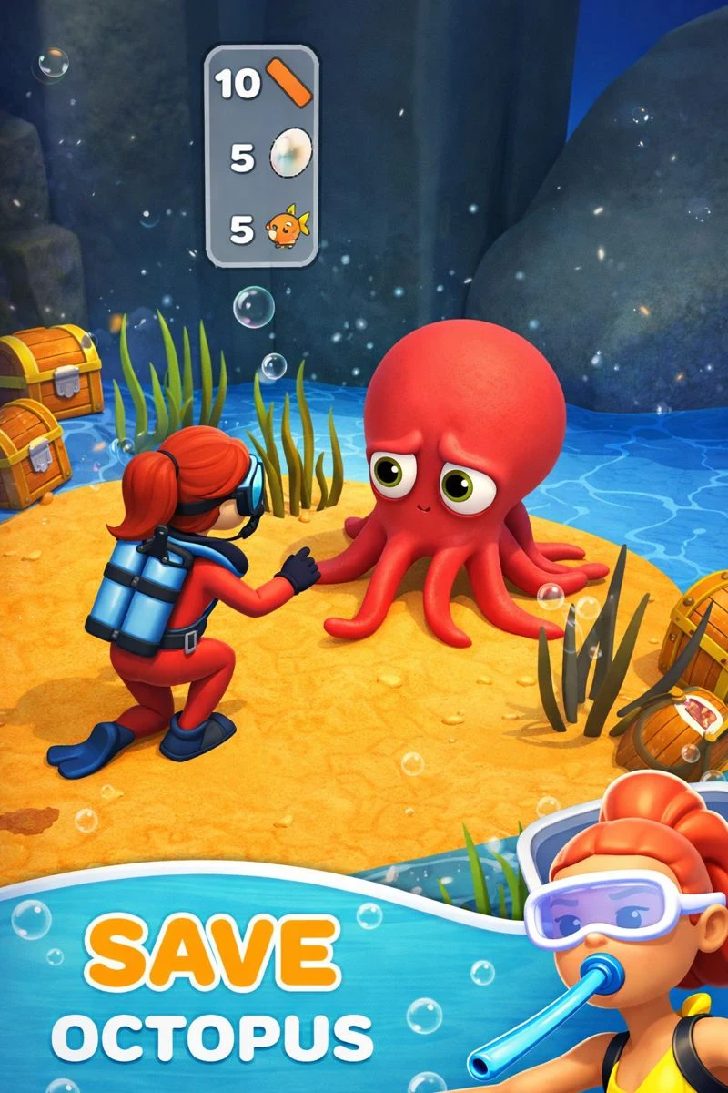 Under Water Survivor screenshot