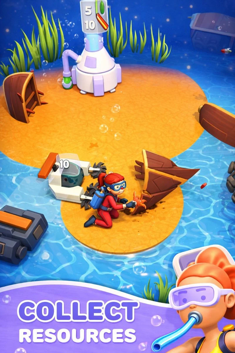 Under Water Survivor screenshot